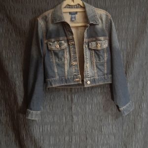 Arizona stone washed denim jacket